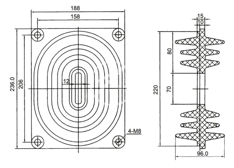 086_套管 8GDK.722.001_2_第26页_XGN68-12型高压真空开关柜配套件.jpg