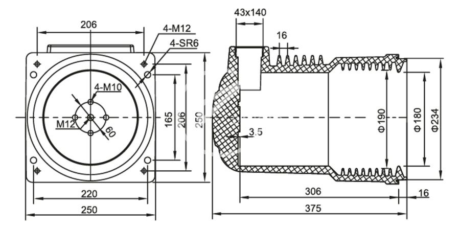 113_触头盒 CHZ1A-20／250×250 2500A～3150A_2_第36页_24kV配套件系列.jpg