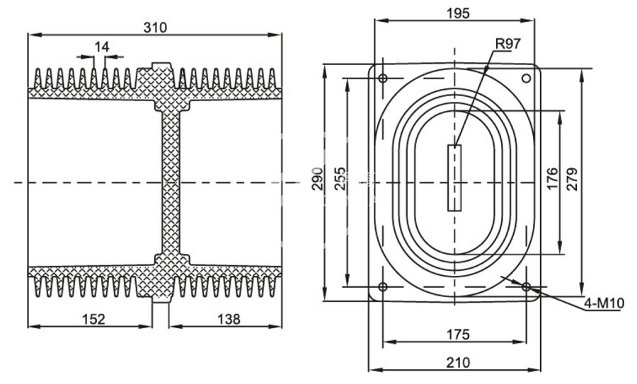 120_绝缘套管 TGZ1A-20／290×210_2_第38页_24kV配套件系列.jpg